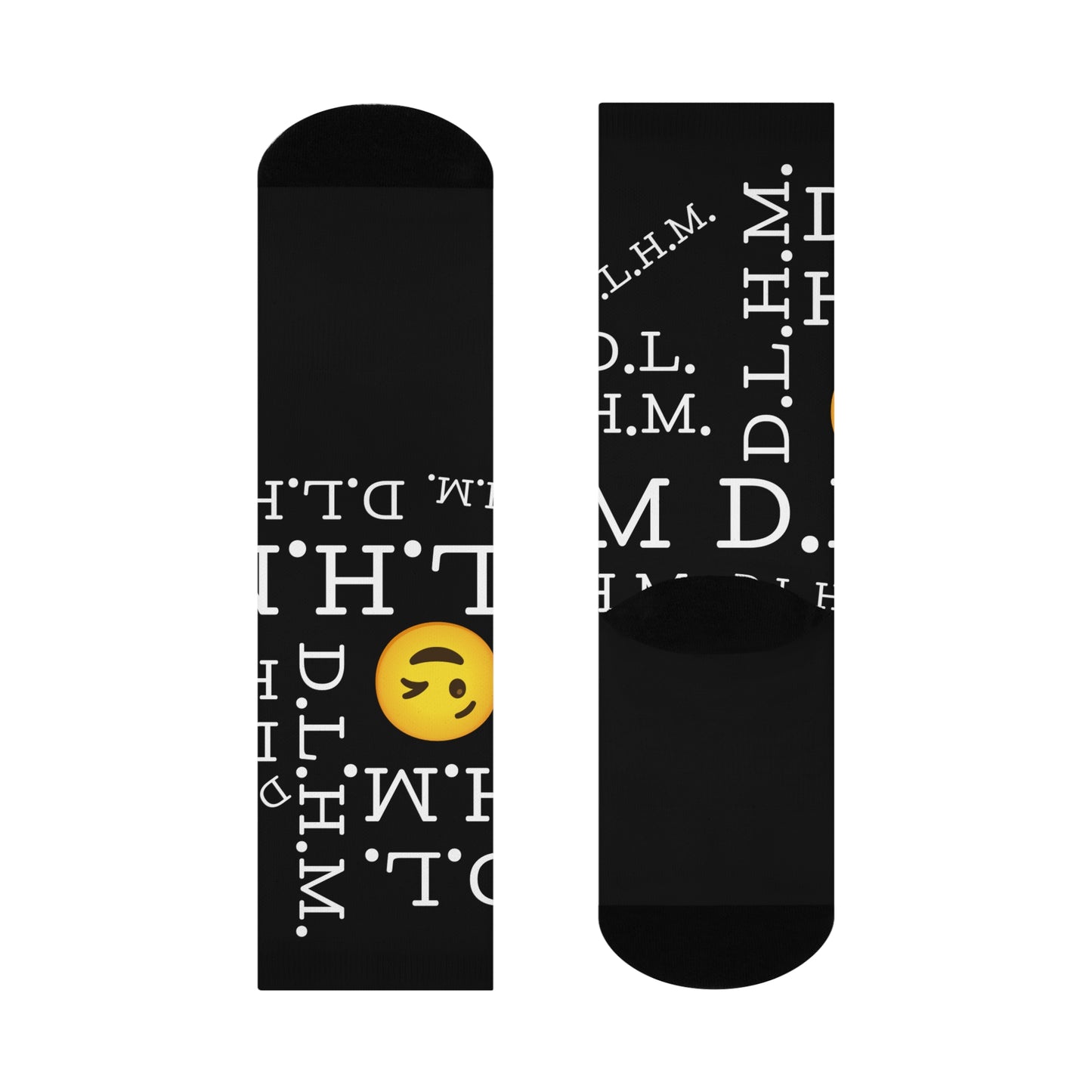 The Oh! :) Crew Socks