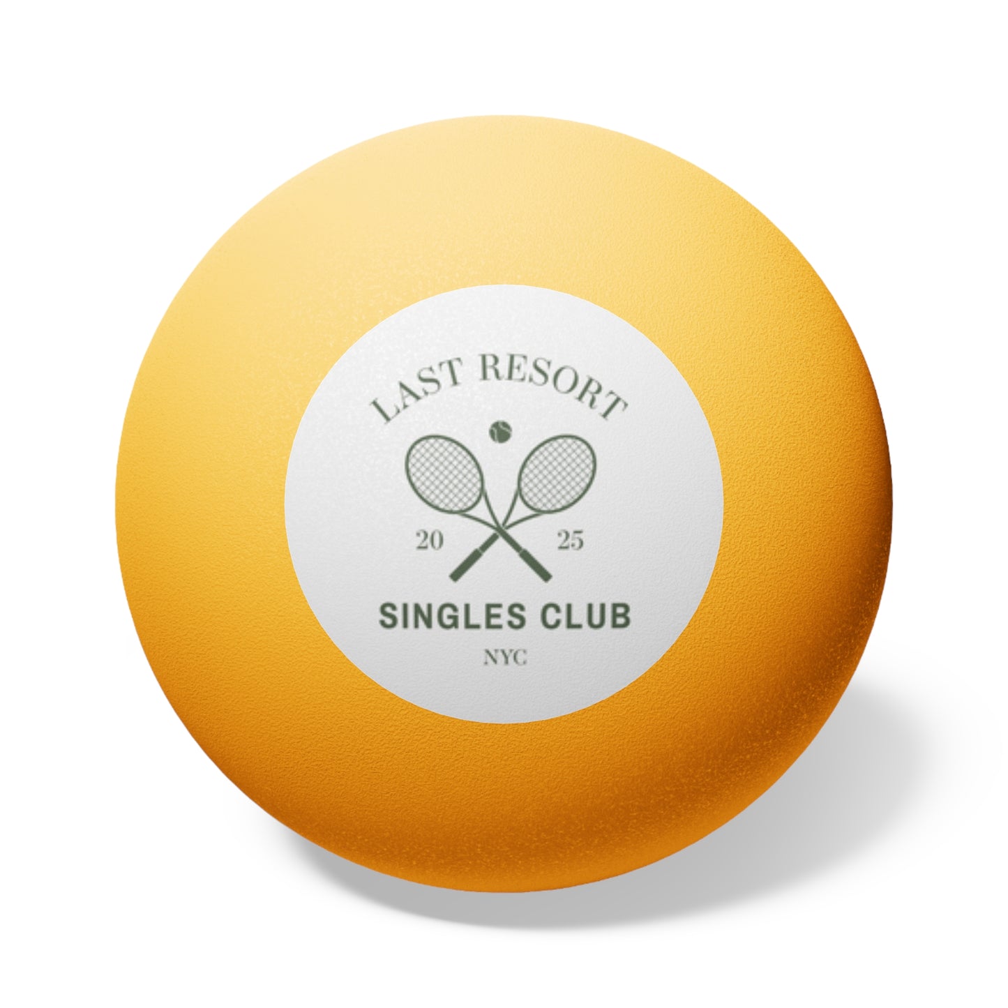 The Last Resort Ping Pong Balls