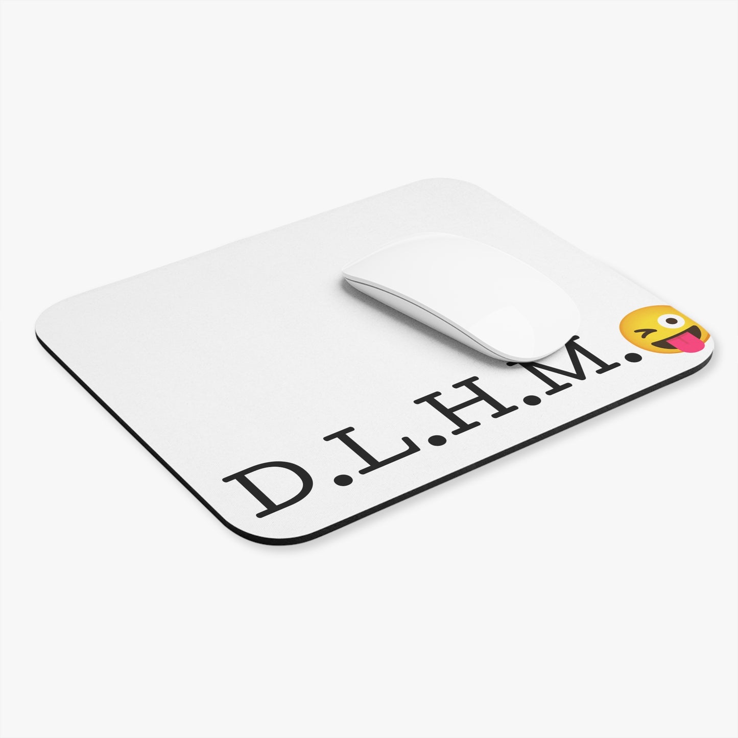 The Oh! :) Mouse Pad (Rectangle)