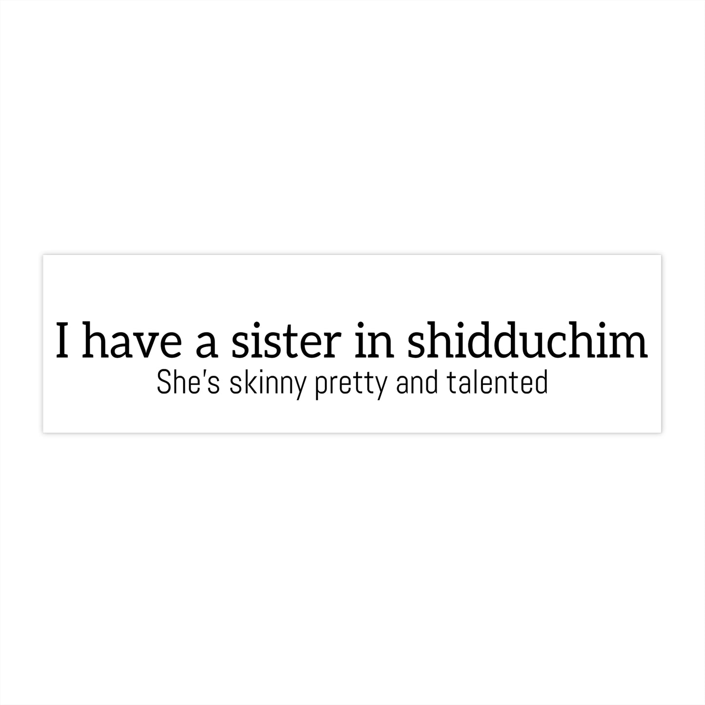 Looking For A Friend Bumper Sticker