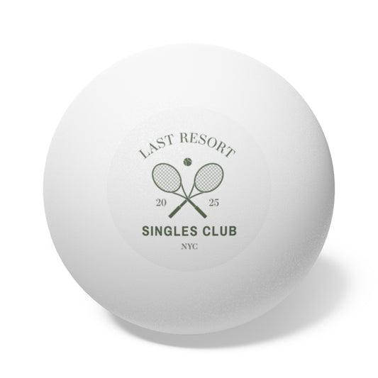 The Last Resort Ping Pong Balls